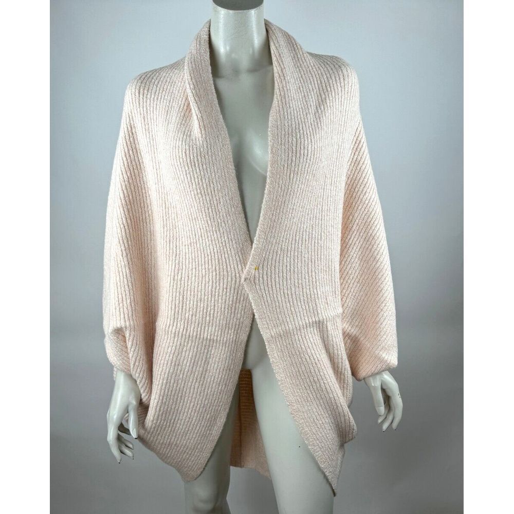 J Jill Pure Cocoon Sweater Shrug Cardigan Women One Size NWT $89 Cotton Ribbed